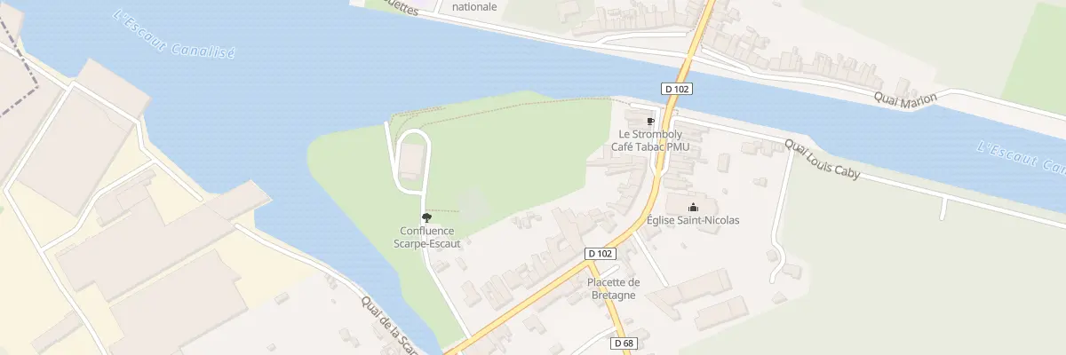 Plan du 28 Rue du Fort à Mortagne-du-Nord