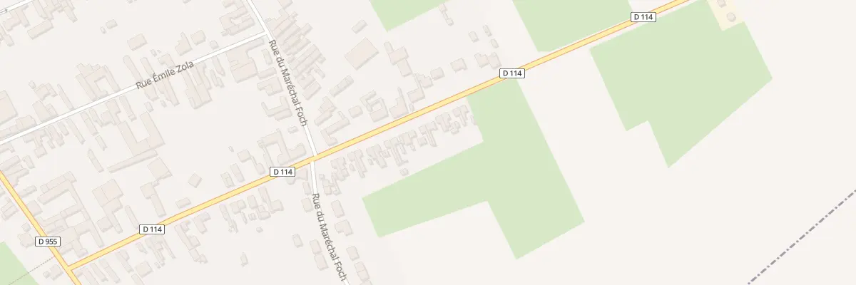 Plan du 54 Rue Jean Mermoz à Saulzoir