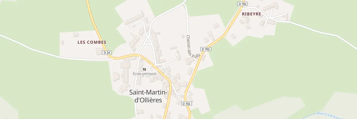 Plan du 5064 Le Bourg à Saint-Martin-d’Ollières