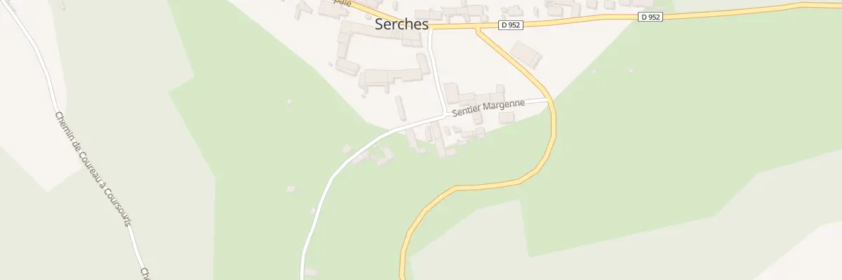 Plan du 6 Rue de Saint-blaise à Serches
