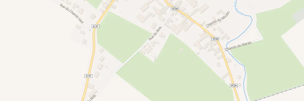 Plan du 6 Rue du Bois à Montrécourt