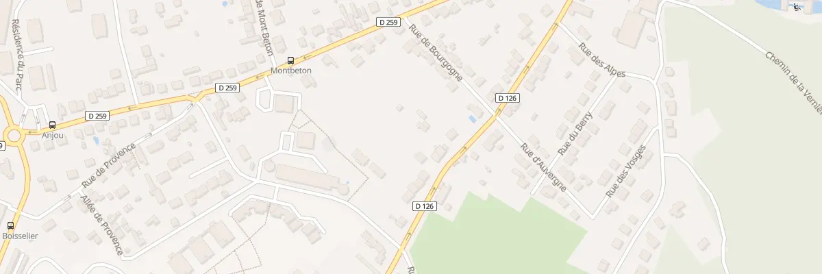 Plan du 32 Rue F Lafaye à M Menut à Cusset