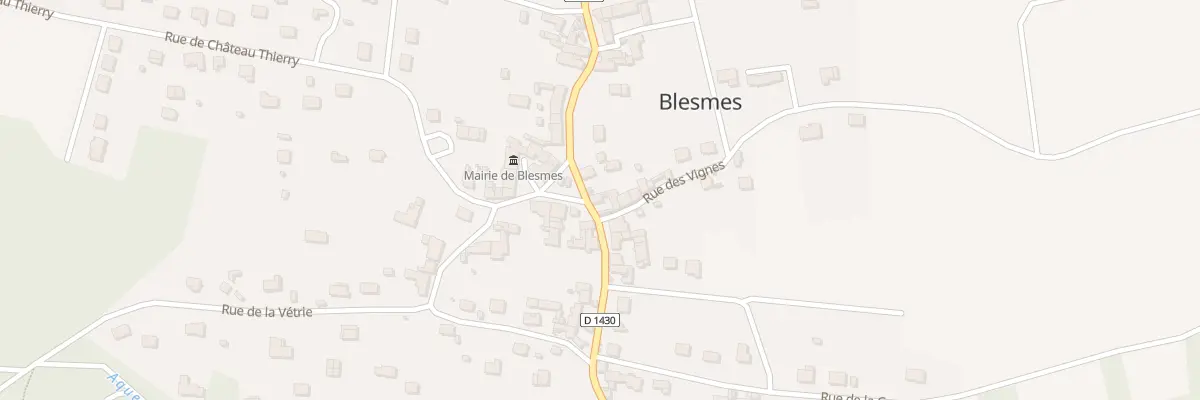 Plan du 3 Pl des Marronniers à Blesmes