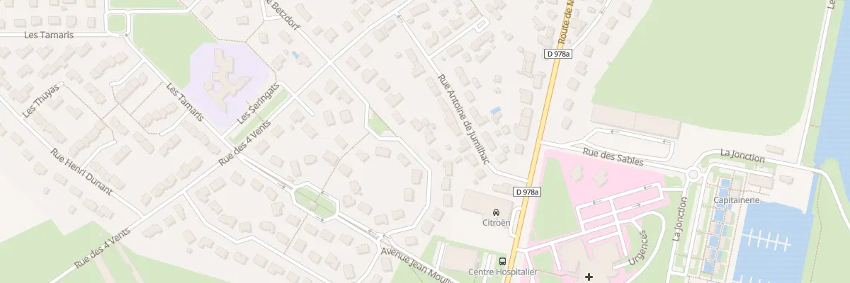 Plan du 16 Rue Pierre Brossolette à Decize