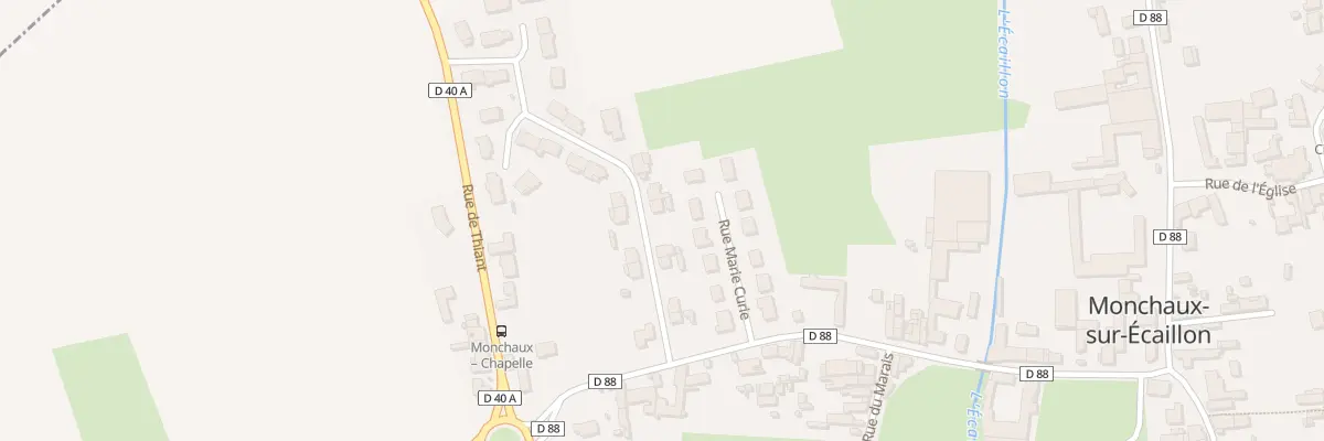 Plan du 10 Rue Pasteur à Monchaux-sur-Écaillon