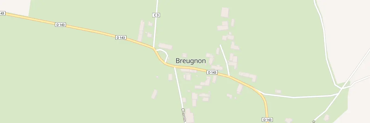 Plan du 14A Breugnon à Breugnon