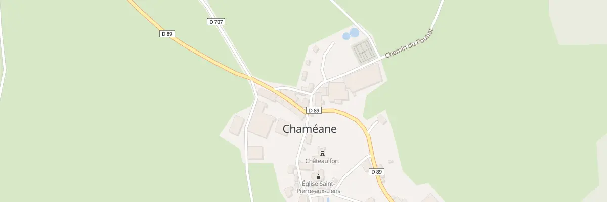 Plan du 5010A Chameane au Vernet-Chaméane