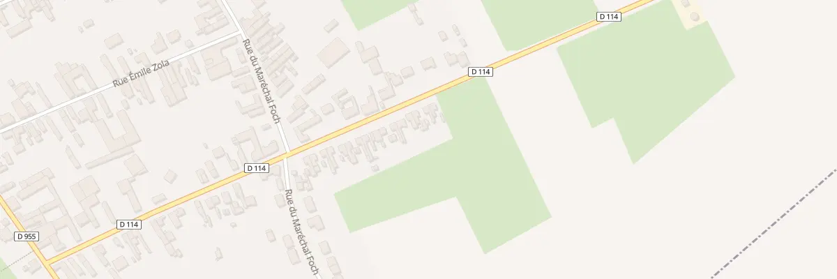 Plan du 58 Rue Jean Mermoz à Saulzoir