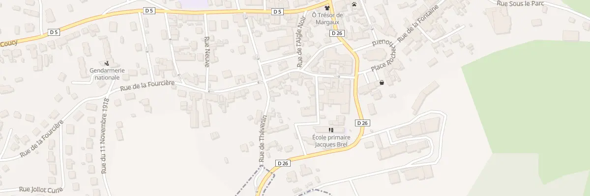 Plan du 28 Rue du Chapeau Rouge à Anizy-le-Grand