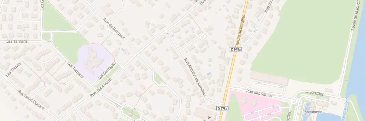 Plan du 17 Rue Antoine de Jumilhac à Decize