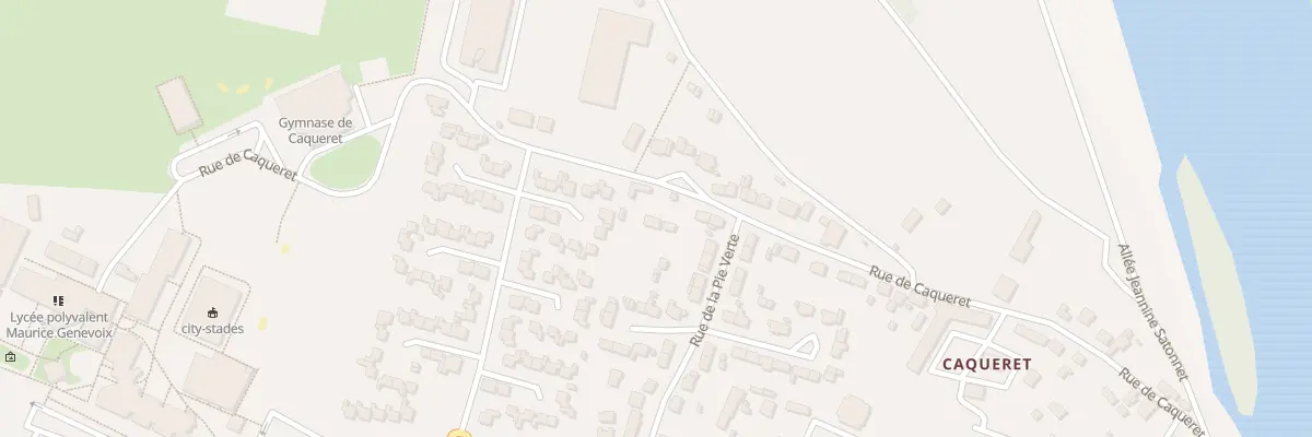 Plan du 38B Rue de Caqueret à Decize