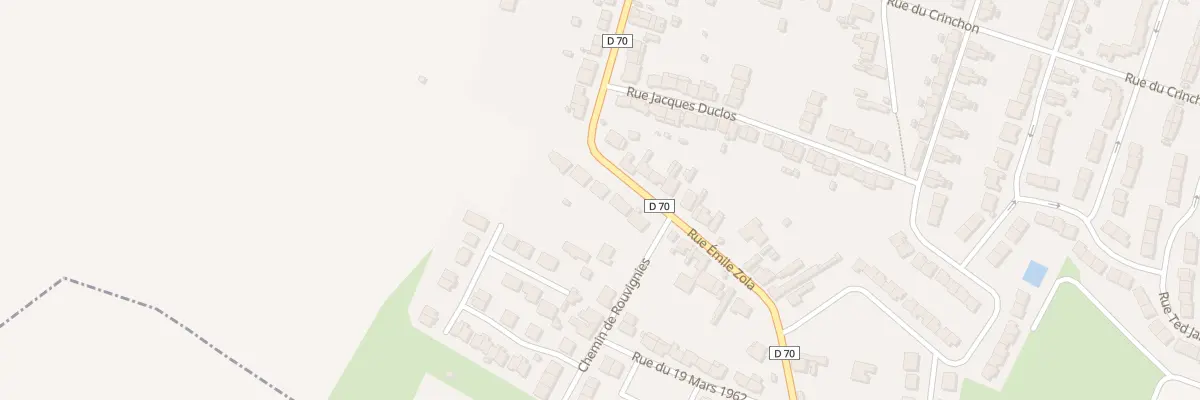 Plan du 44B Rue Emile Zola à Hérin