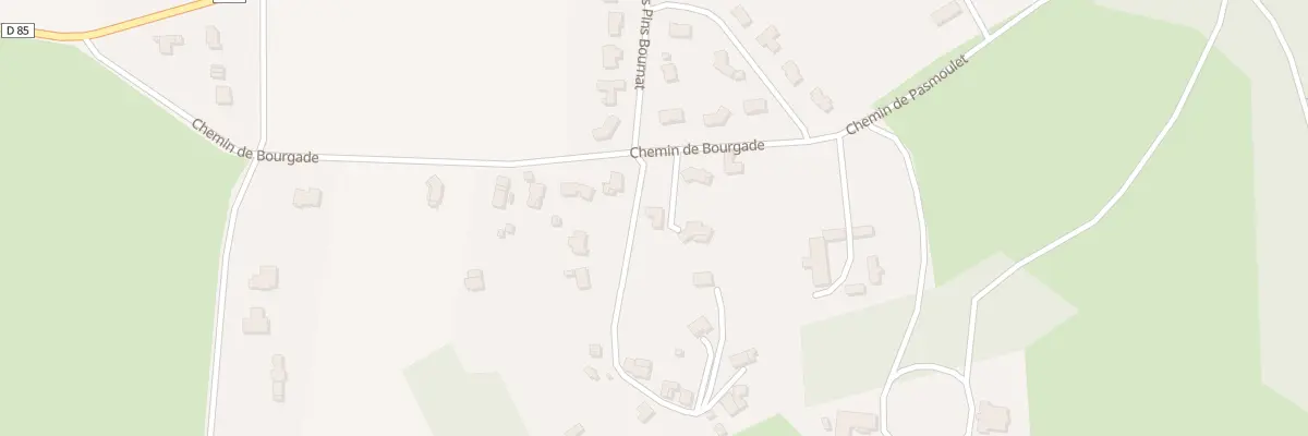 Plan du 20 Che de Bourgade à Orléat
