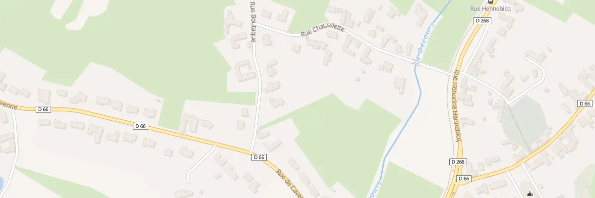 Plan du 60 Rue Boutaque à Nivelle