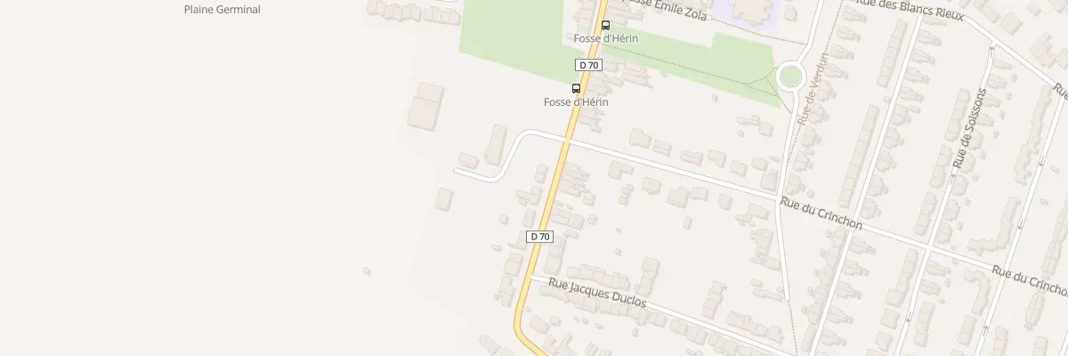 Plan du 381 Rue Emile Zola à Hérin
