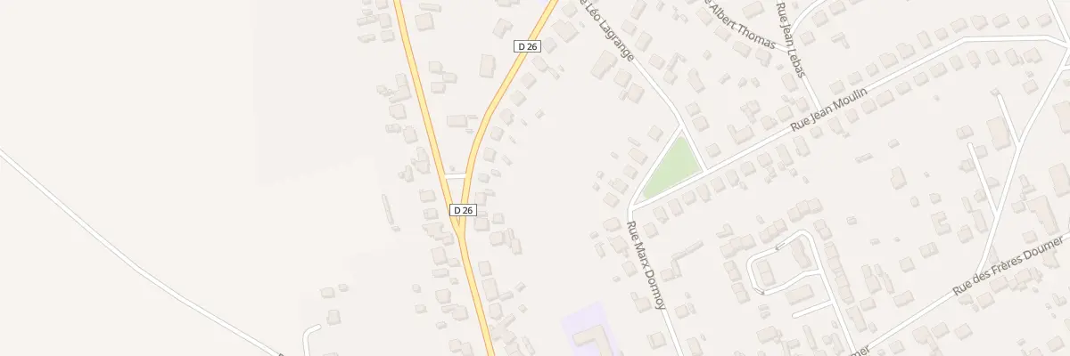 Plan du 8 Rue Jean Zay à Anizy-le-Grand