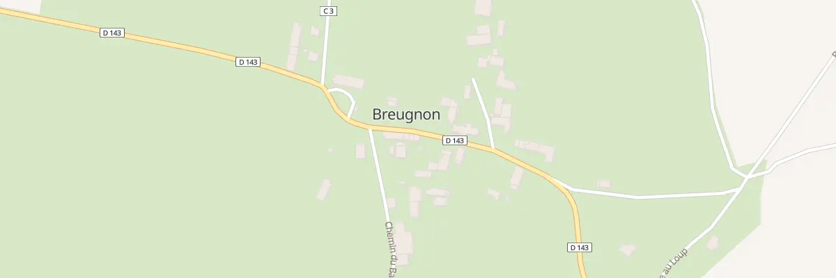 Plan du 15 Breugnon à Breugnon