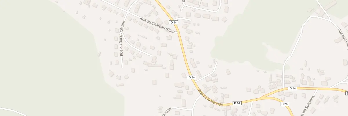 Plan du 24 Rue de la Vendée à Pinon