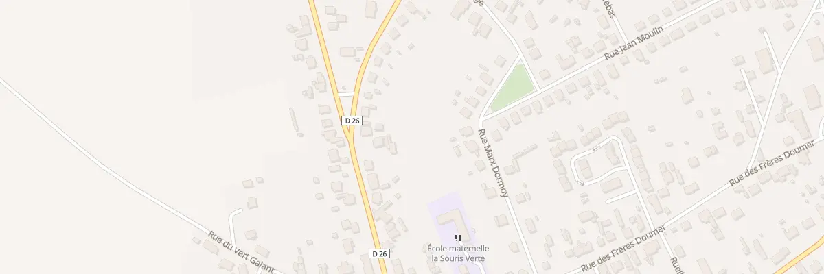Plan du 2 Rue Jean Zay à Anizy-le-Grand