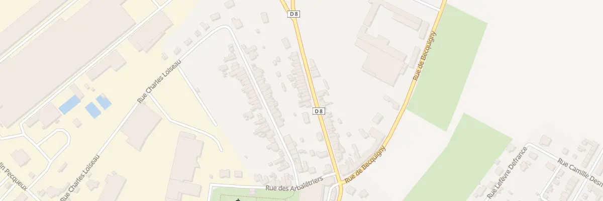 Plan du 13 Rue Gérard Parent à Bohain-en-Vermandois