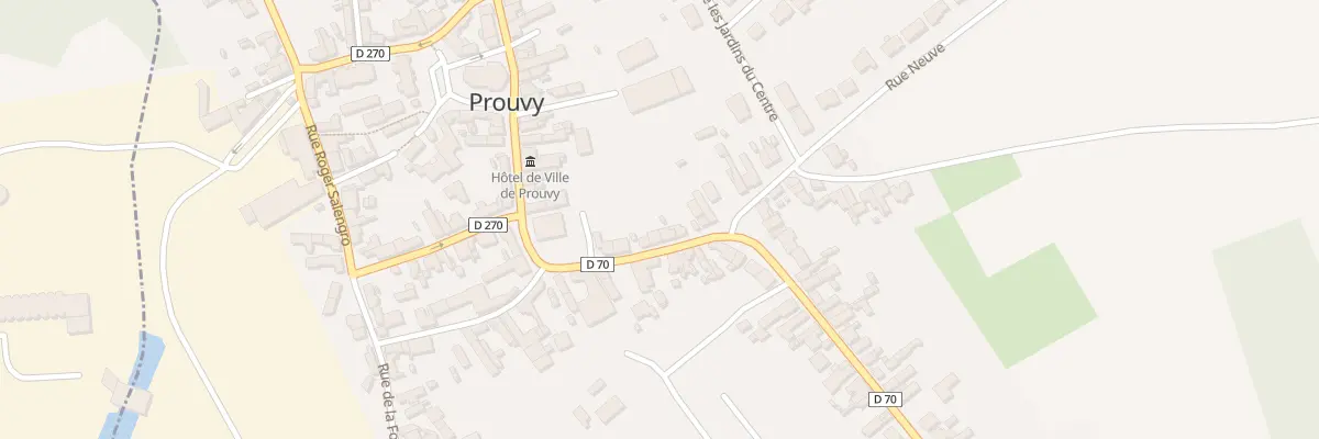 Plan du 11 Rue de la Gare à Prouvy