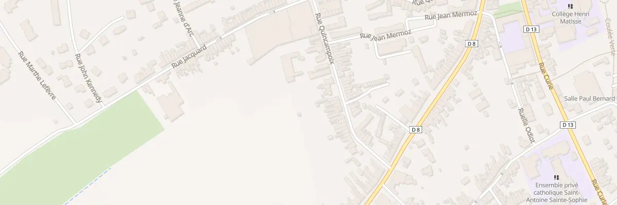 Plan du 70 Rue Quincampoix à Bohain-en-Vermandois