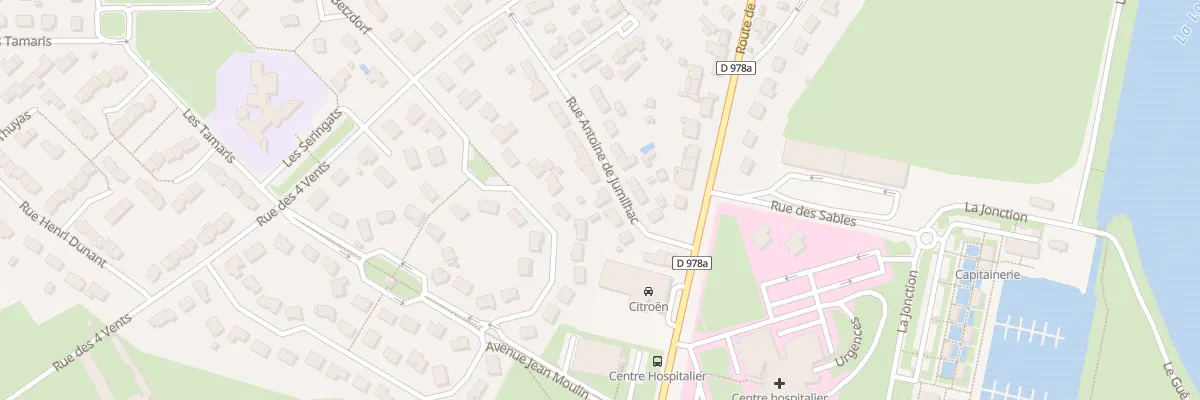 Plan du 7 Rue Antoine de Jumilhac à Decize