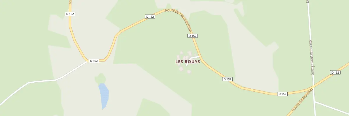 Plan du 5251 Le Bouys à Neuville