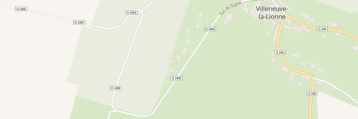 Plan du 26 Rue de l’Eglise à Villeneuve-la-Lionne