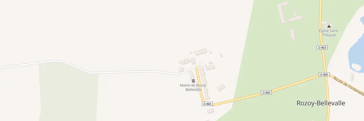Plan du 22 Rue du Fort de la Ville à Rozoy-Bellevalle