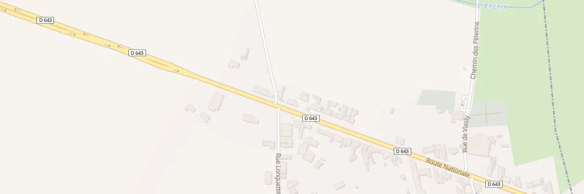 Plan du 44 Rte Nationale à Beaumont-en-Cambrésis