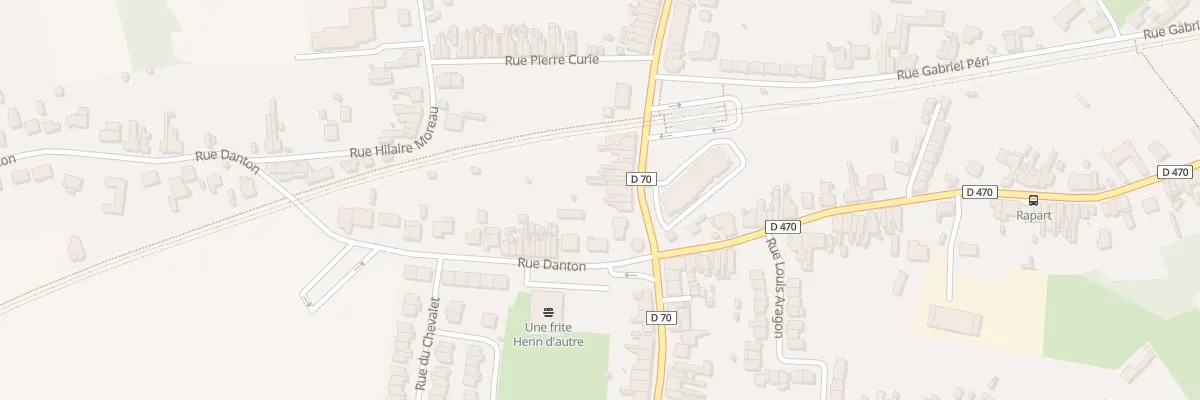 Plan du 56 Rue Jean-Jacques Rousseau à Hérin