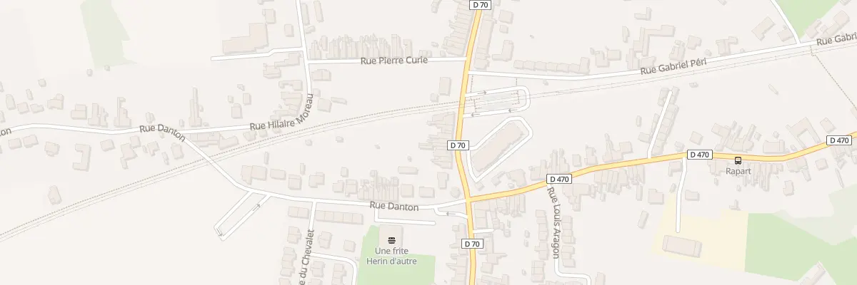 Plan du 48 Rue Jean-Jacques Rousseau à Hérin