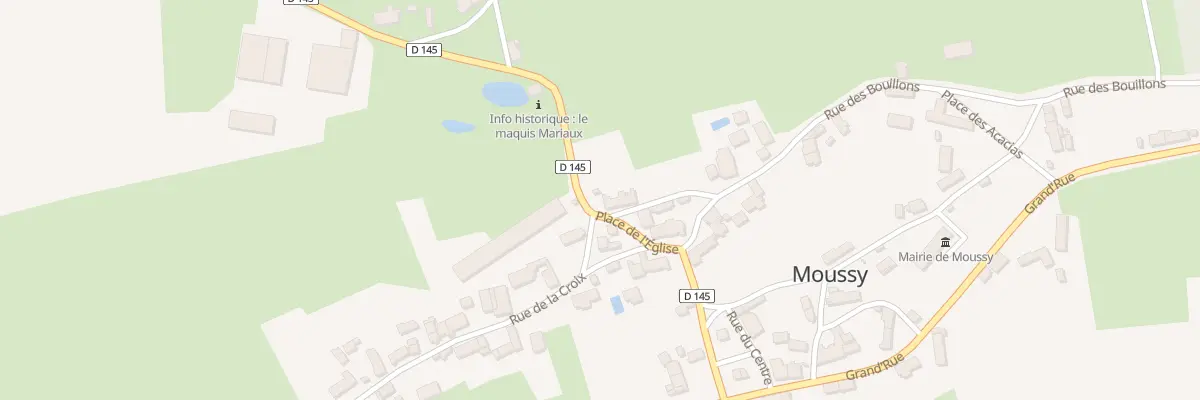 Plan du 6 Pl de l’Eglise à Moussy