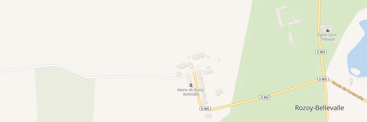 Plan du 20 Rue du Fort de la Ville à Rozoy-Bellevalle