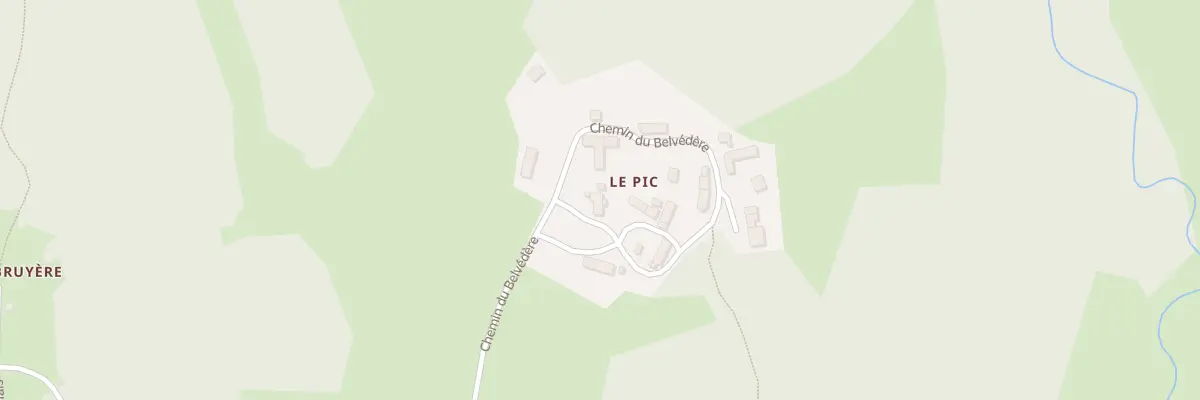Plan du 5098 Le Pic à Saint-Jean-des-Ollières