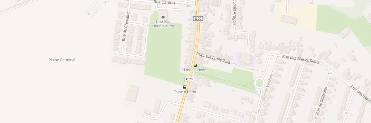 Plan du 32 Rue Emile Zola à Hérin