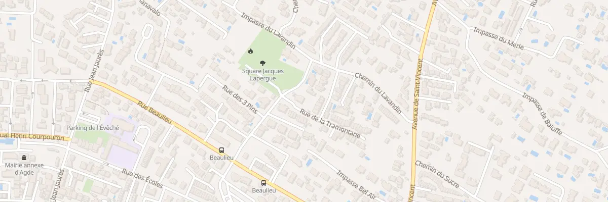 Plan du 3 Rue de la Tramontane à Agde