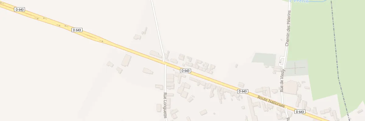 Plan du 42 Rte Nationale à Beaumont-en-Cambrésis