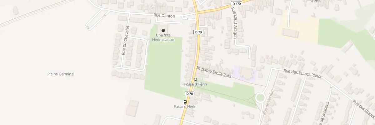 Plan du 24 Rue Emile Zola à Hérin