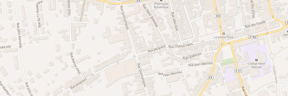 Plan du 26 Rue Jacquard à Bohain-en-Vermandois