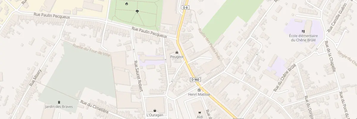 Plan du 19 Rue Paulin Pecqueux à Bohain-en-Vermandois