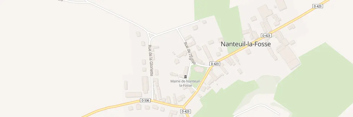 Plan du 1 Rue de l’Eglise à Nanteuil-la-Fosse