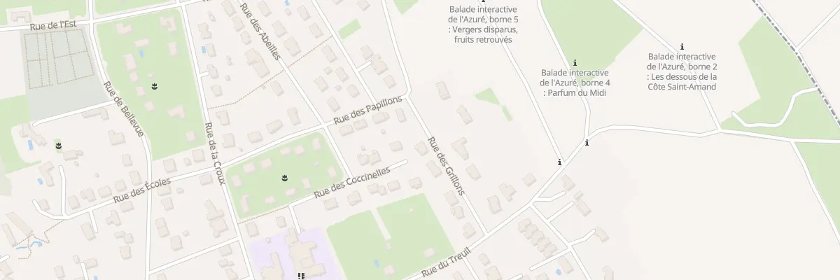 Plan du 15 Rue des Coccinelles à Abrest