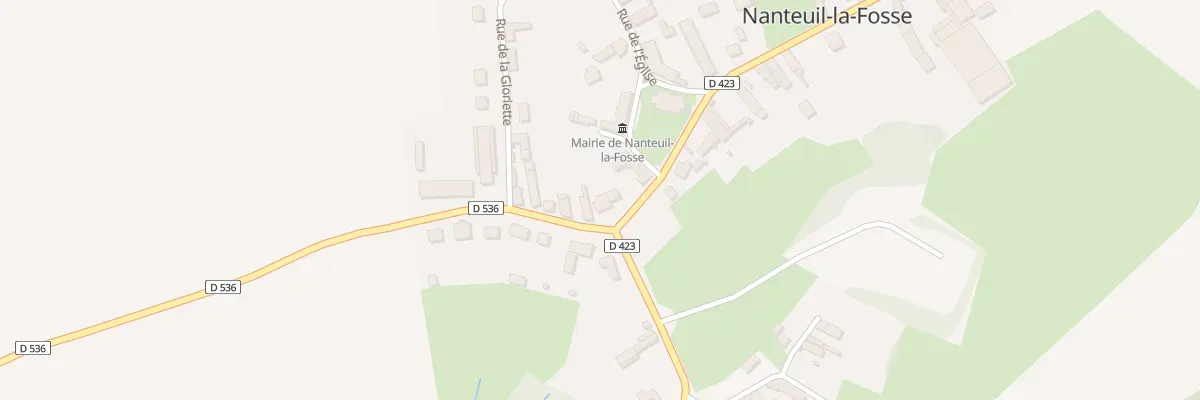 Plan du 2 Rue de la Cense à Nanteuil-la-Fosse