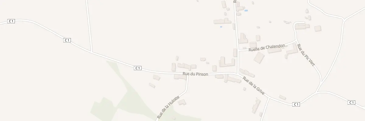 Plan du 6 Rue du Pinson à Montolivet