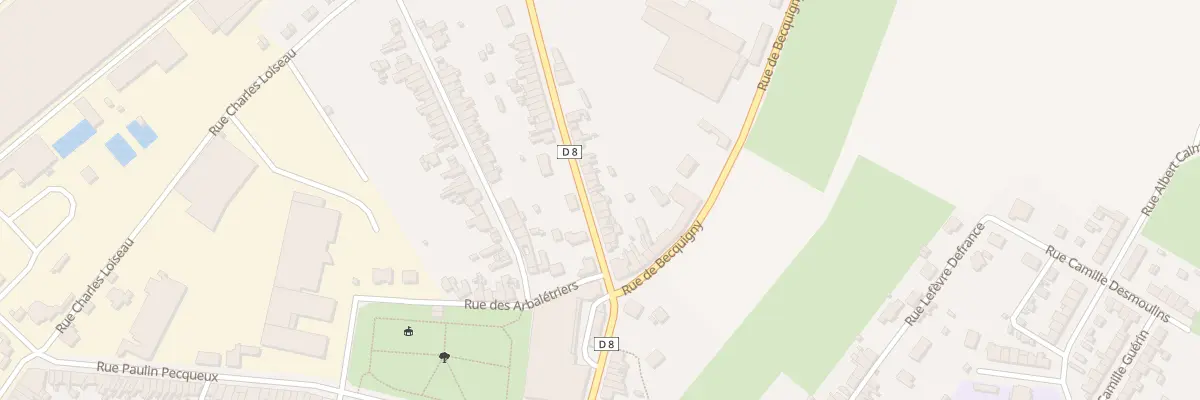 Plan du 34 Rue Gérard Parent à Bohain-en-Vermandois
