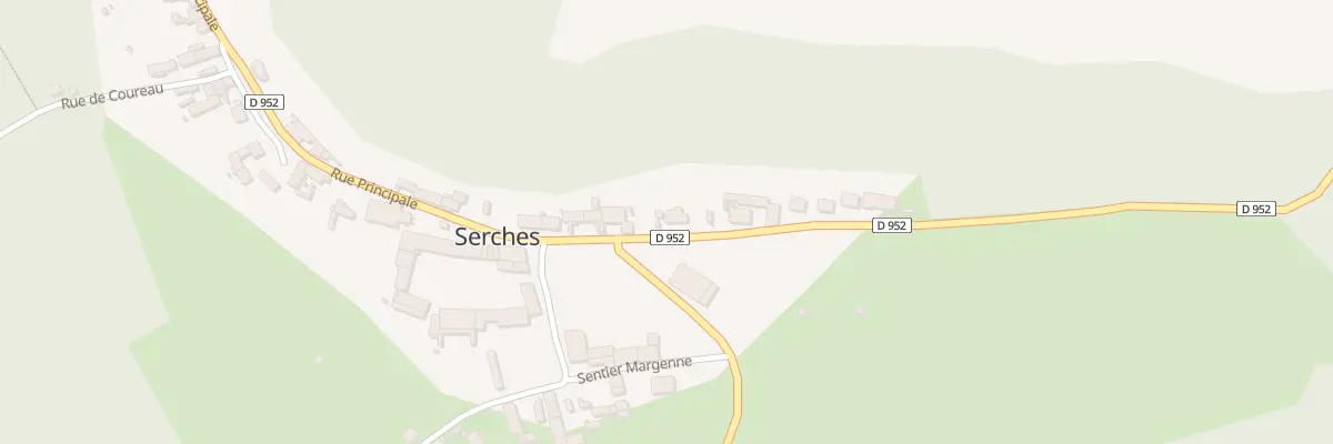 Plan du 9 Rue Principale à Serches