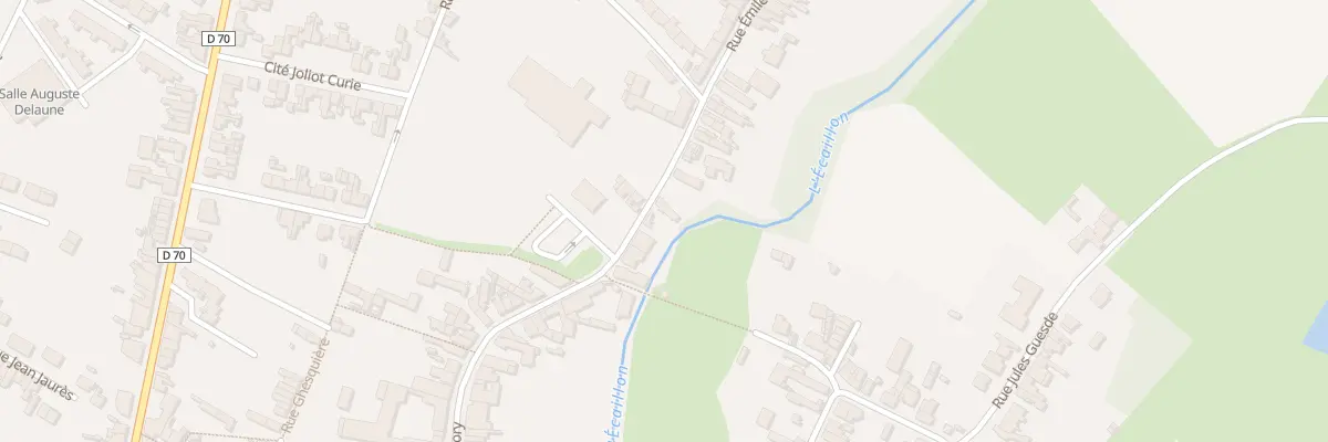 Plan du 4 Rue Emile Zola à Thiant