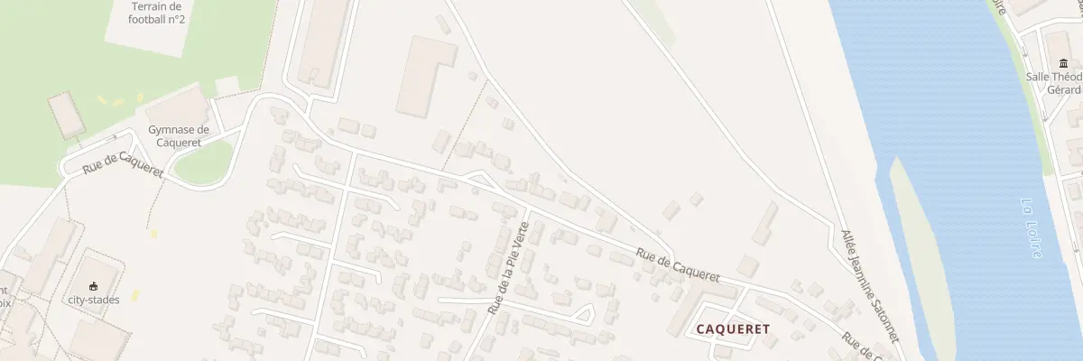 Plan du 17 Rue de Caqueret à Decize